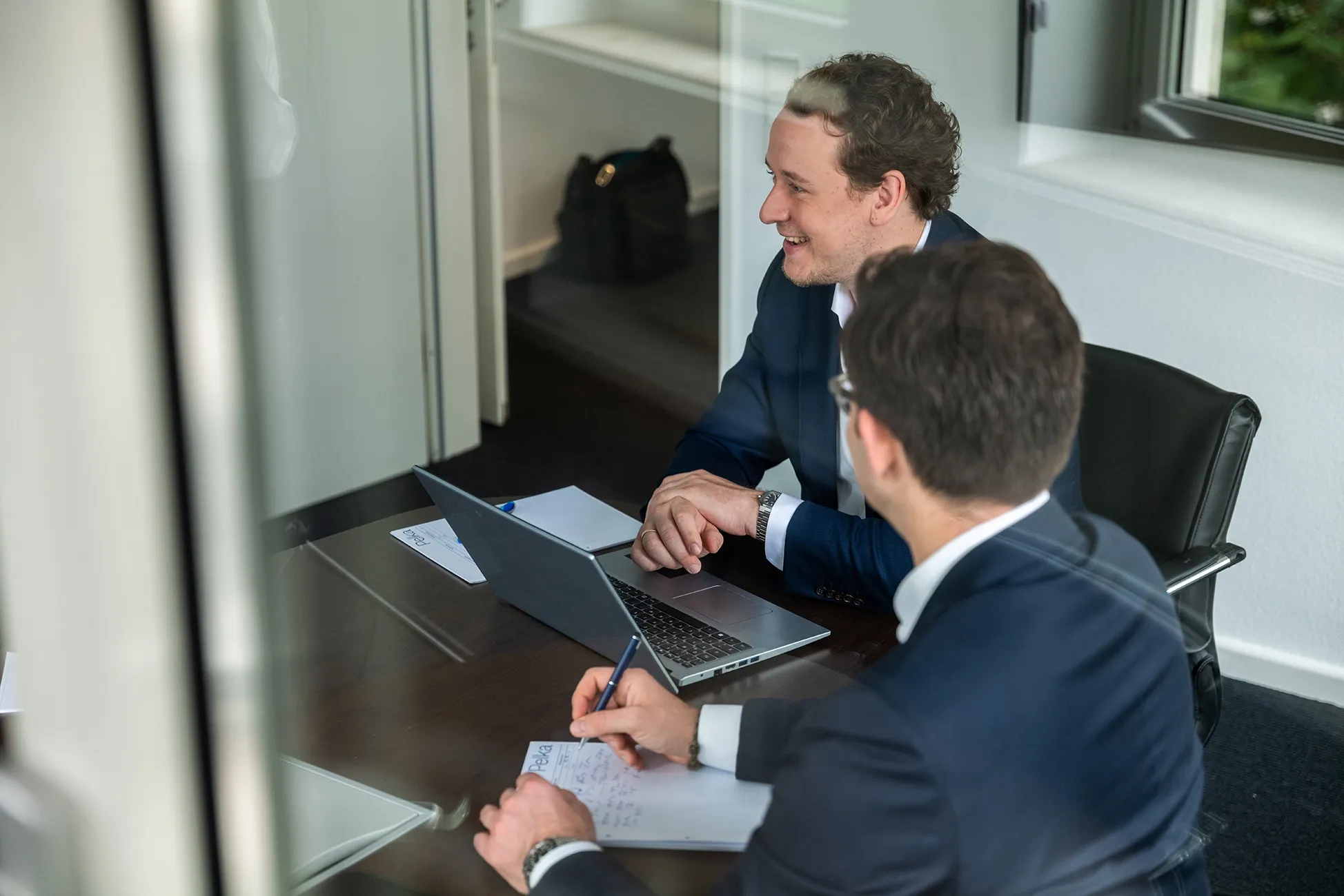 Gespräch im Meeting